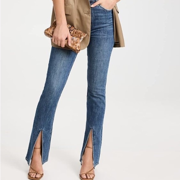 pistola Denim - NWT Pistola Colleen High Rise Slim Flare in Willow -Revolve-